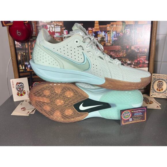 Nike GT Cut 3 Mint Foam Green Gum ZoomX DV2913-300 Size 18 New No Box main image 10